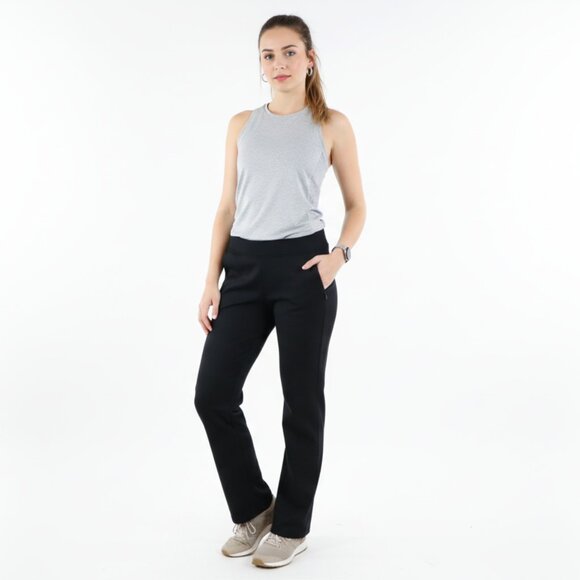 *Hyba Black Straight Leg Pant - Picture 1 of 7